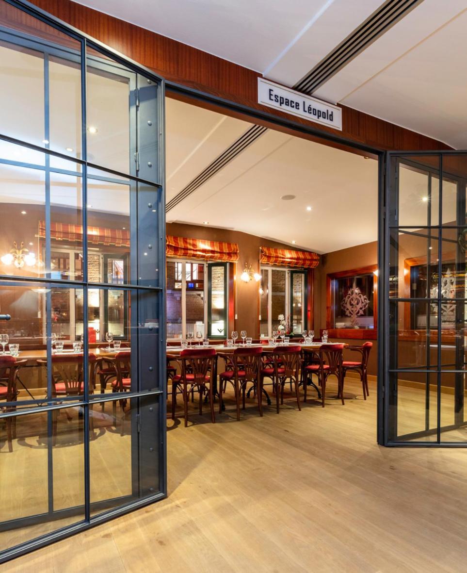 Hotel Leo Station, Villa Et Annexes Bastogne Zewnętrze zdjęcie